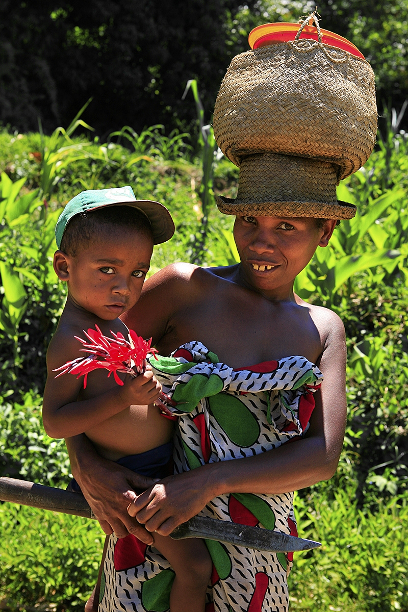 Lidé na Madagaskaru